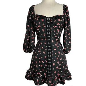 Faded rose fairy goth corset dress Medium 
#valentinesday #whimsigoth